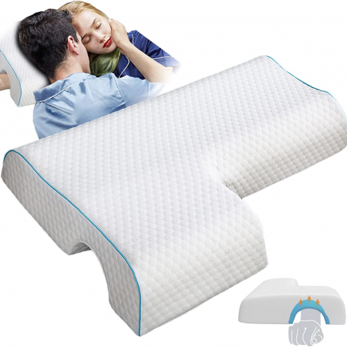 Almohada para parejas con espuma viscoelastica (brazo izquierdo